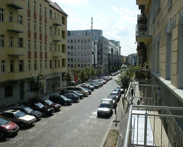 #fhain anno 2000 - Blick die Voigtstrasse runter
