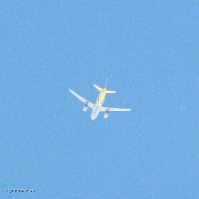 Germanwings  A 319 über TF
