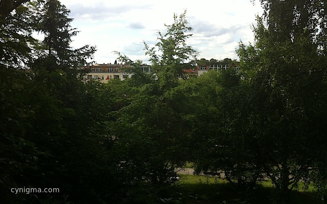 Blick rüber nach Pberg