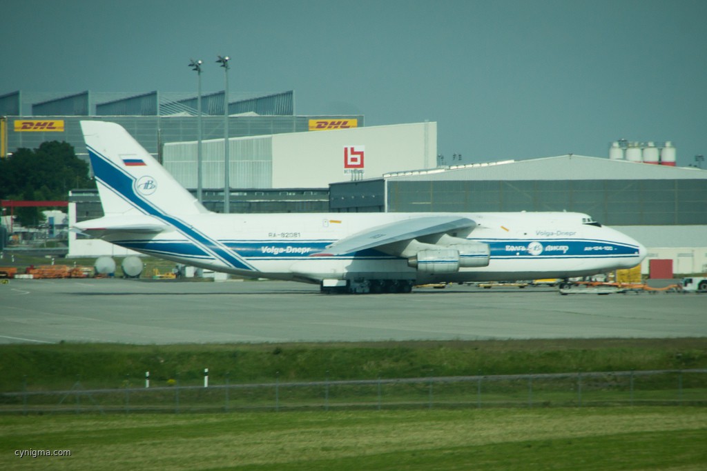 An-124 at the Leipzsch Airport